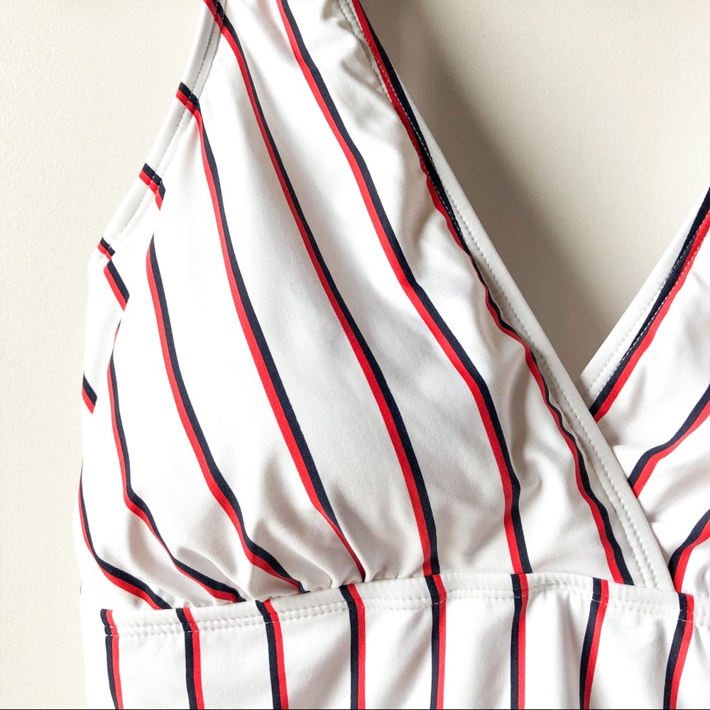 Lauren Ralph Lauren Dylan Striped One Pc Swimsuit - Picture 5 of 8